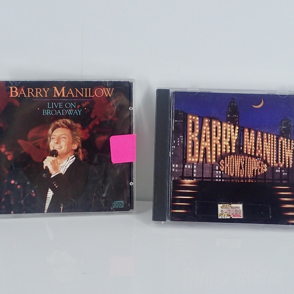 Barry Manilow Live on Broadway Showstopper Set of 2 Pop Music CD's Album Mint - Picture 3 of 3